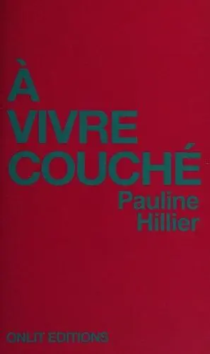Couverture du livre: À vivre couché