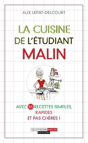 Couverture du livre: La cuisine de l'étudiant malin