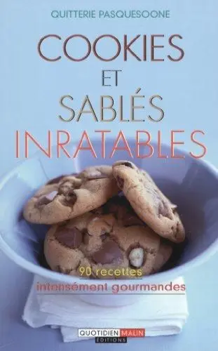 Couverture du livre: Cookies et sablés inratables