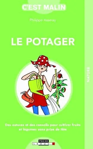 Couverture du livre: Le potager malin