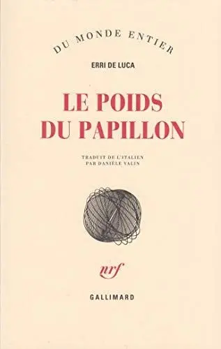 Couverture du livre: Le poids du papillon
