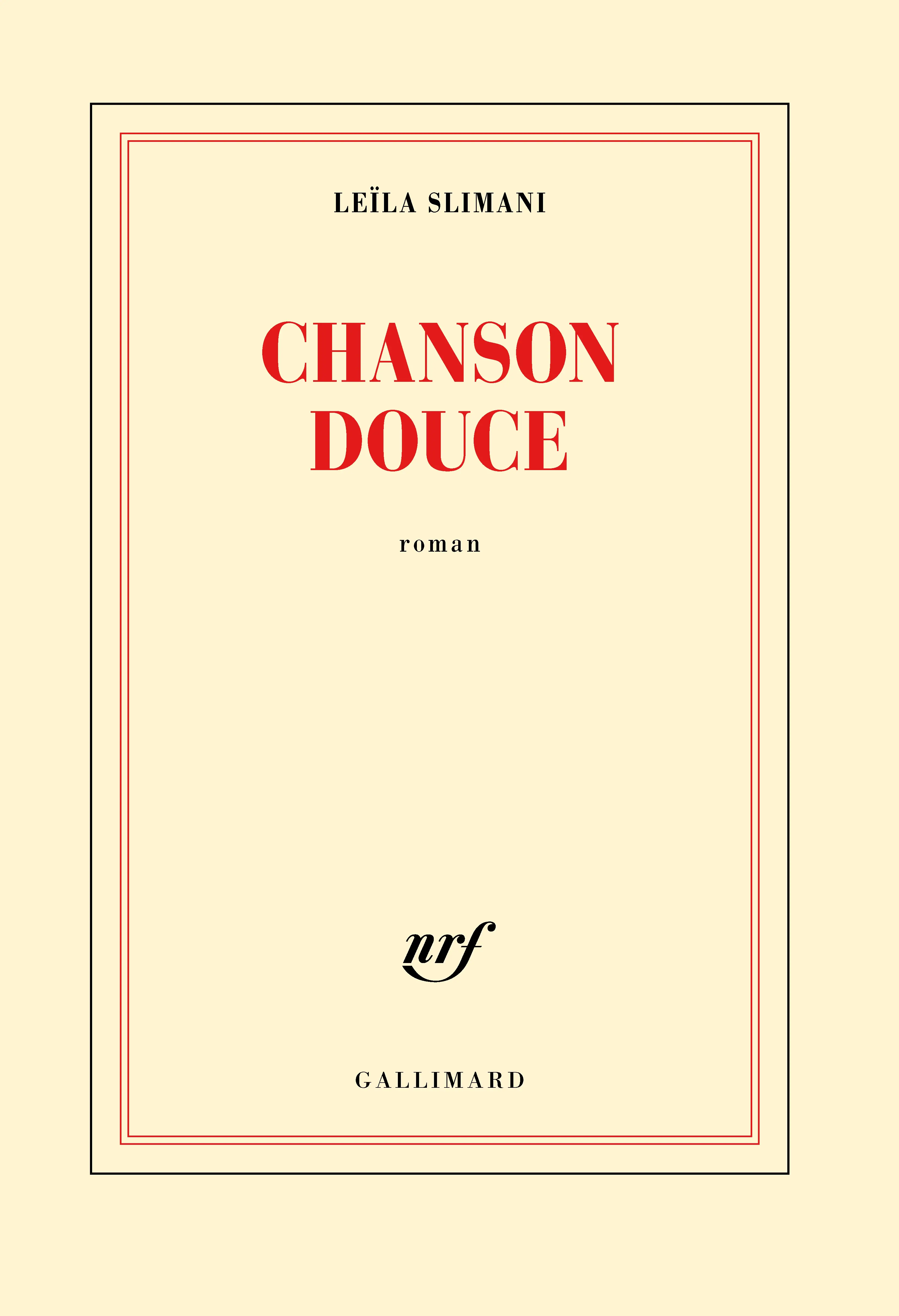 Couverture du livre: Chanson douce