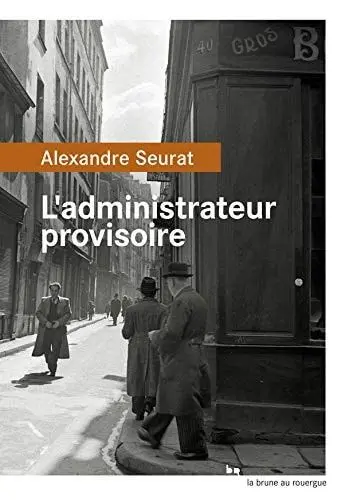 Couverture du livre: L'administrateur provisoire